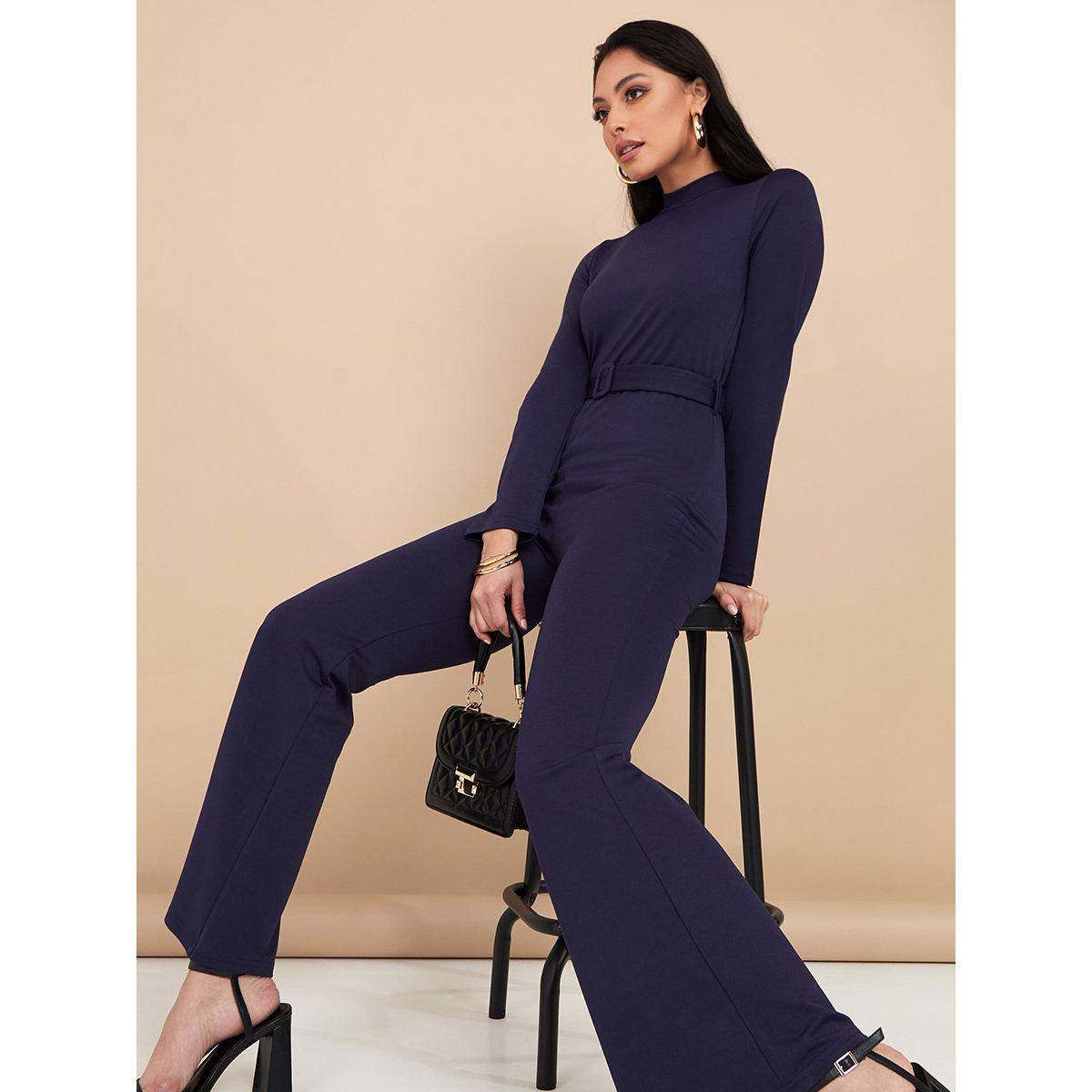 جمبسوت بقصة ارجل واسعة من ريد تايب-women-clothing-jumpsuits-image-1