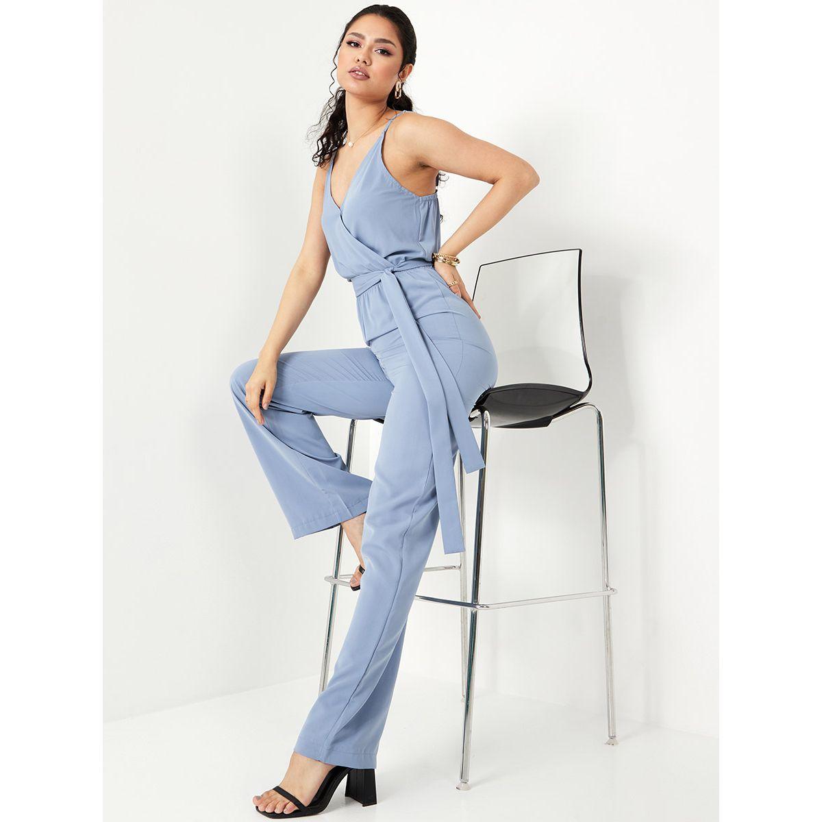 جمبسوت بنمط لف واربطة من ستايلي-women-clothing-jumpsuits-image-1
