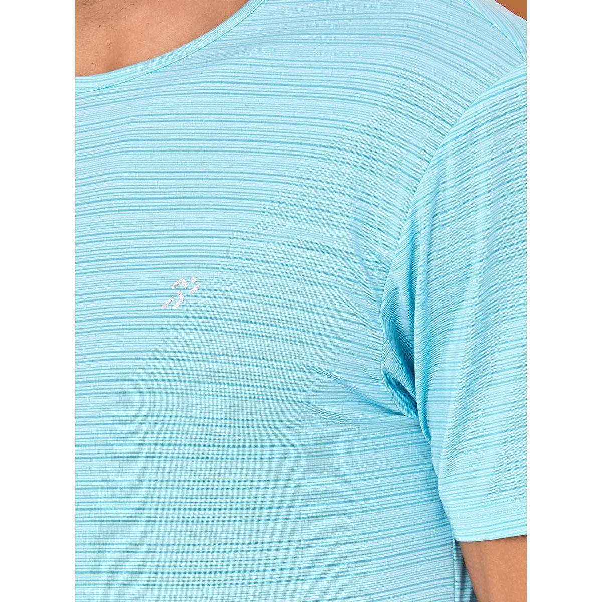 Styli Colorblock Regular Fit Active T-shirt with Contrast Texture Fabric-men-clothing-sportswearandactivewear-tshirtsandpolos-image-3