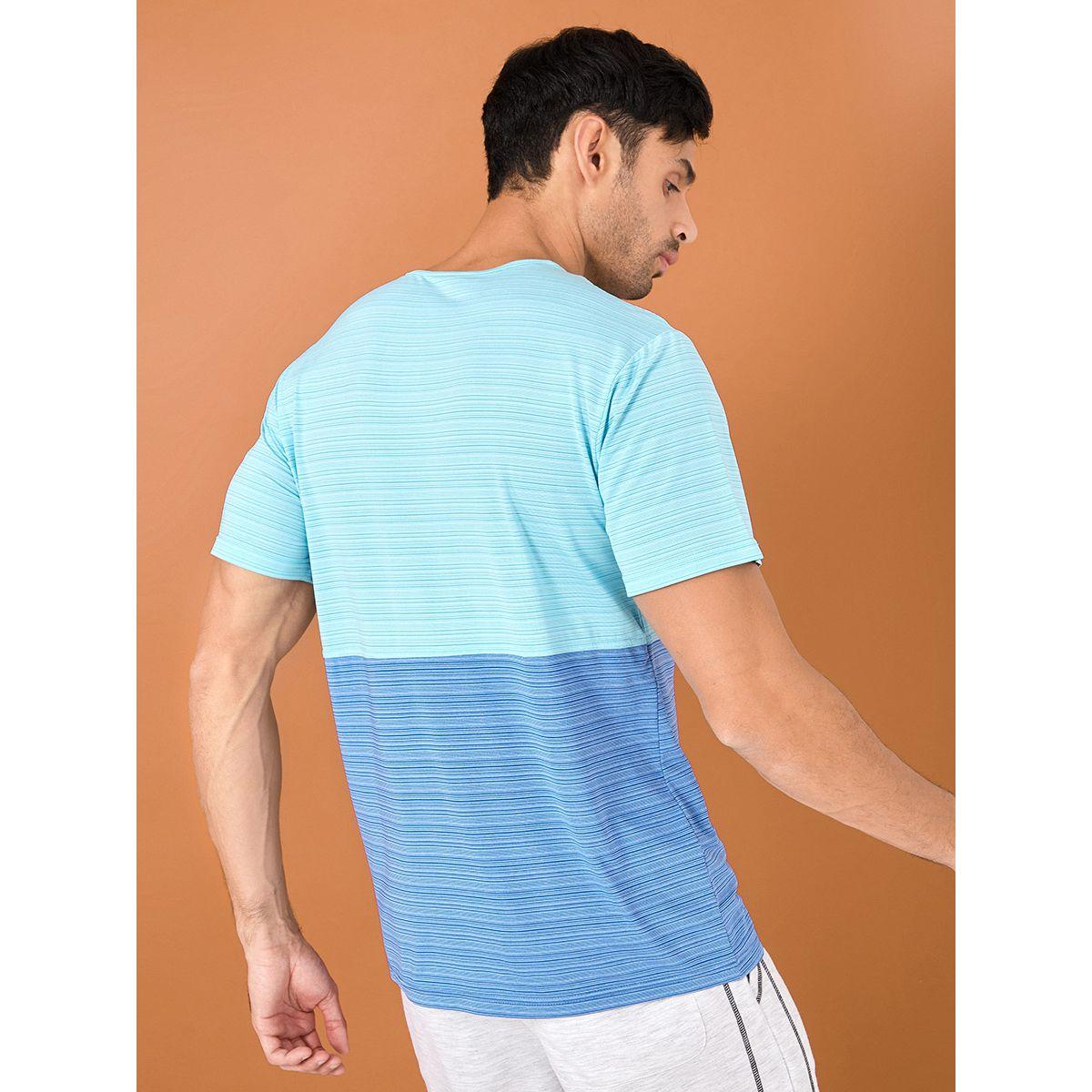 تيشيرت رياضي بنمط كتل الالوان من ستايلي-men-clothing-sportswearandactivewear-tshirtsandpolos-image-4