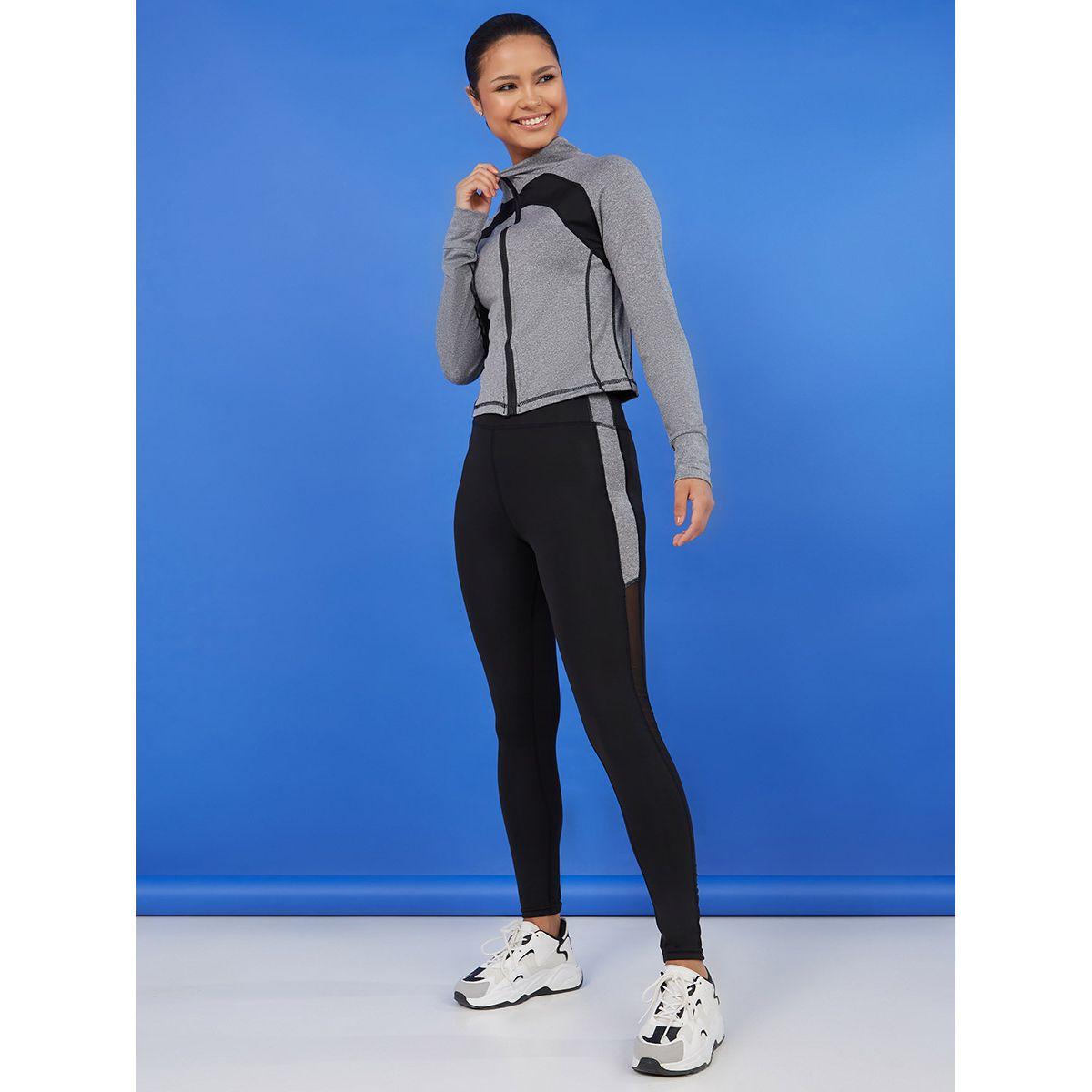 طقم من ( ليقنز رياضي + جاكيت )-women-clothing-sportswearandactivewear-trackpantsandtracksuits-image-6