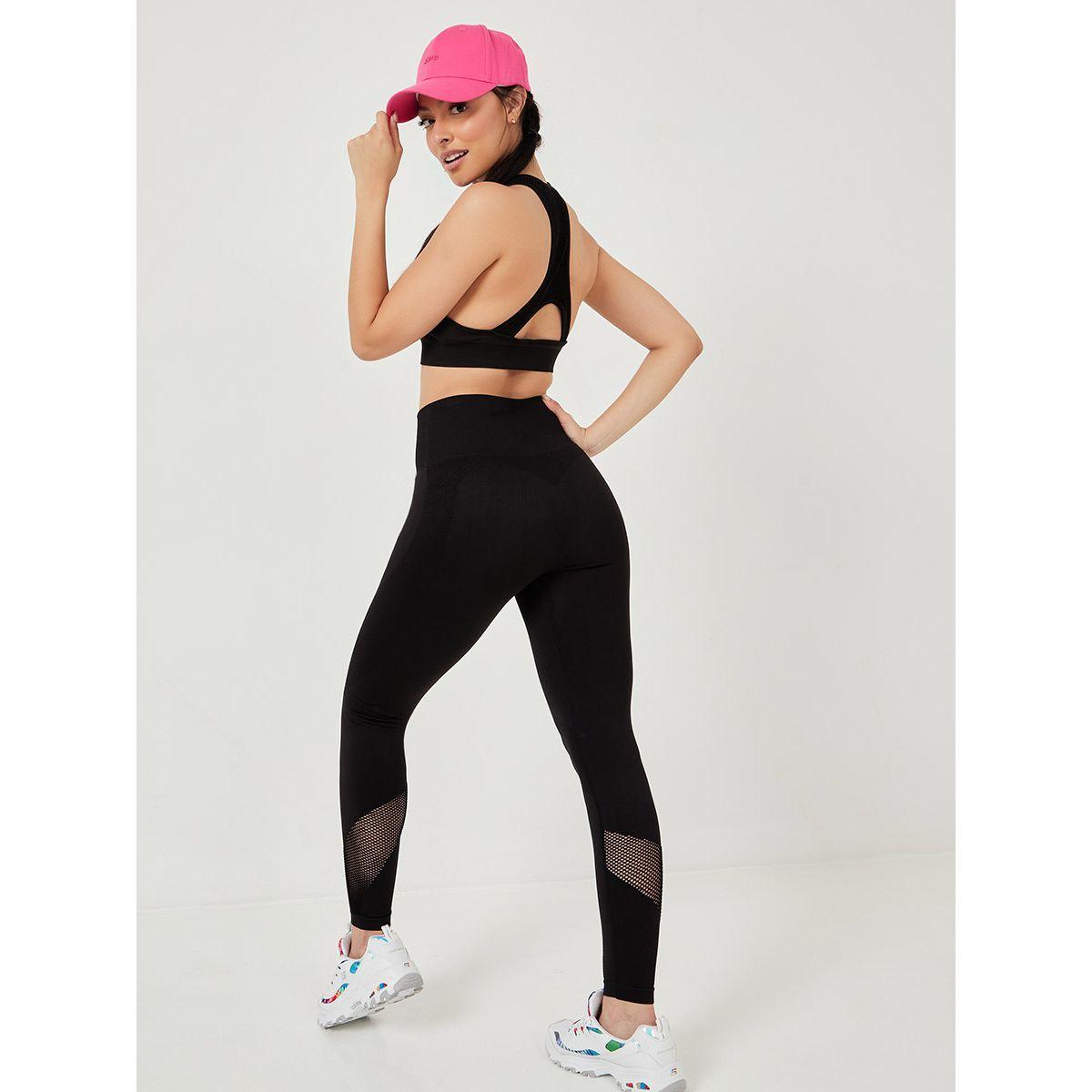 طقم من ( ليقنز + صدرية رياضية ) من ستايلي-sports-women-clothing-trackpantsandtracksuits-image-7