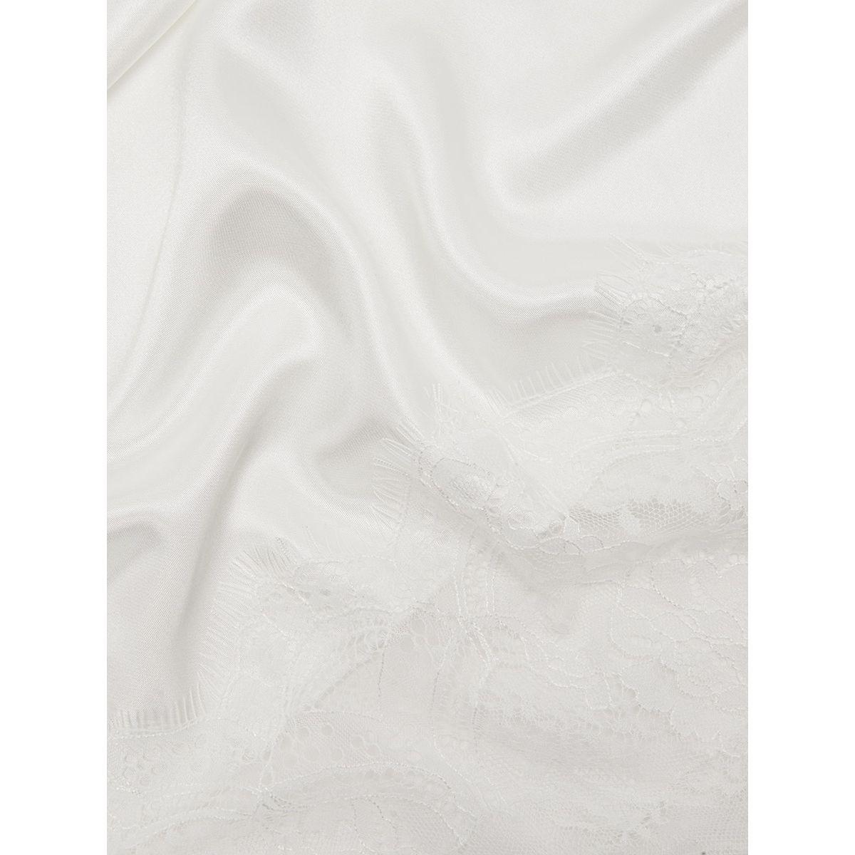 Styli Satin Cowl Neck Cami Lace Detail Midi Slip Dress-women-clothing-nightwear-nighties-image-6