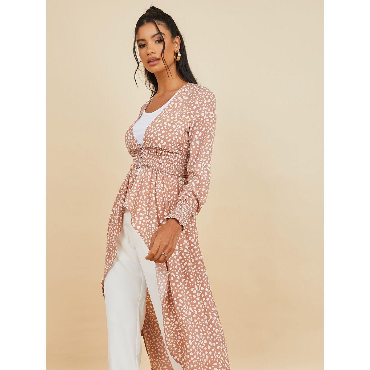 كيمونو طويل مطبع بالكامل من ريد تايب-women-clothing-shirtsandblouses-shirts-image-2