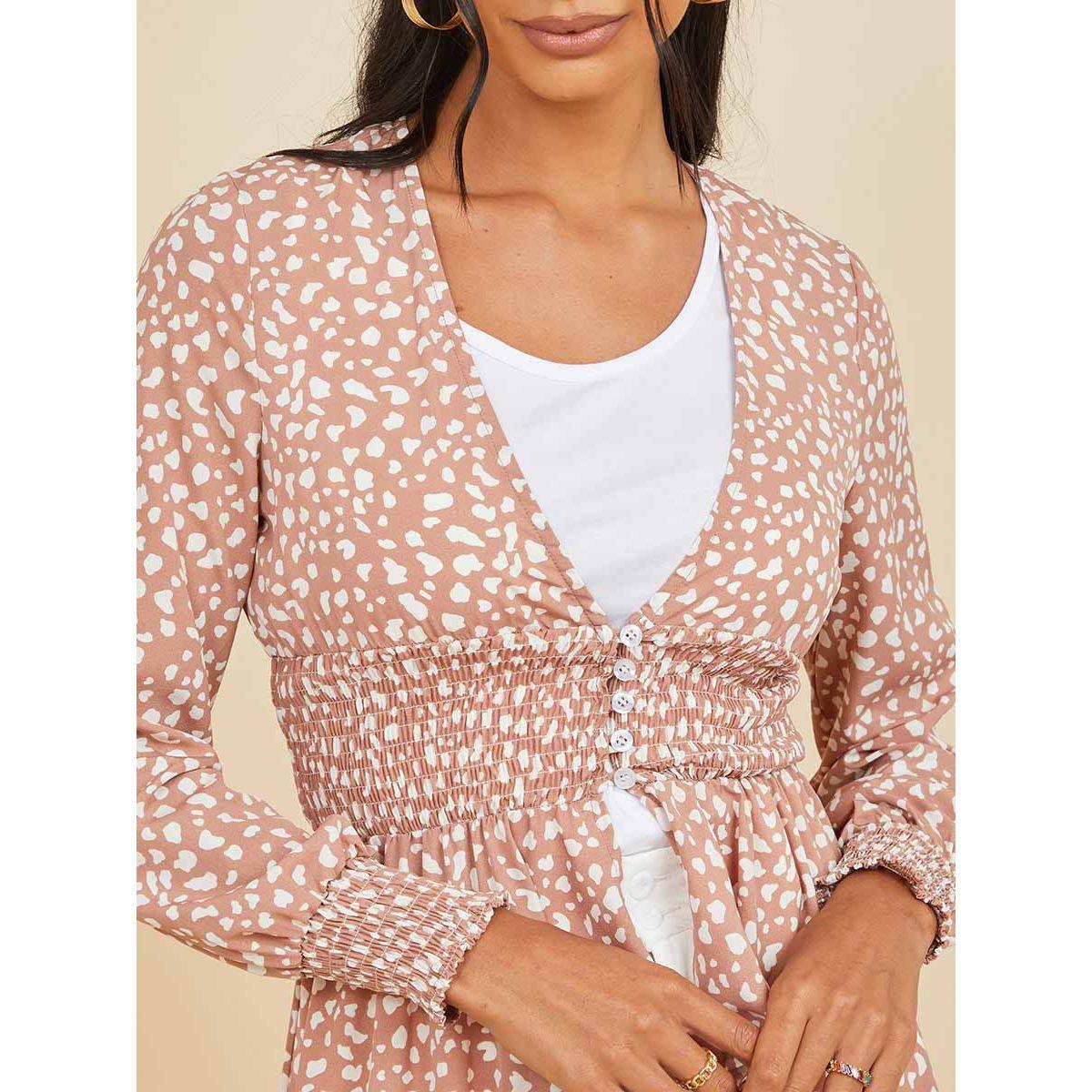 كيمونو طويل مطبع بالكامل من ريد تايب-women-clothing-shirtsandblouses-shirts-image-3