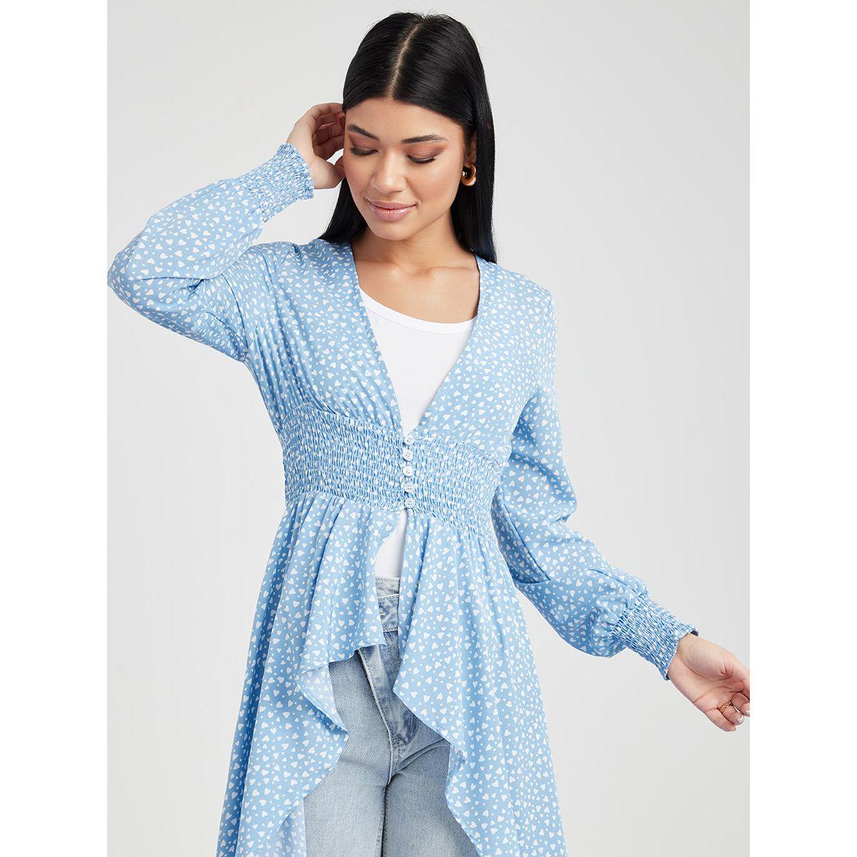 كيمونو طويل مطبع بالكامل من ريد تايب-women-clothing-shirtsandblouses-shirts-image-2