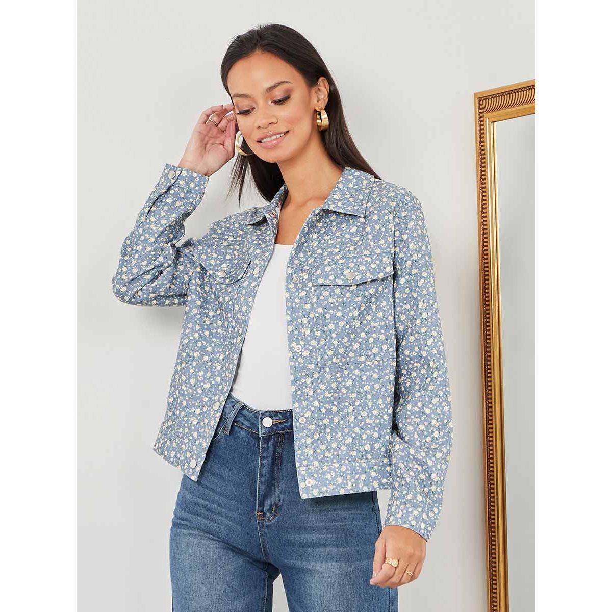 جاكيت باكمام قصيرة من ستايلي-women-clothing-coatsandjackets-blazers-image-1
