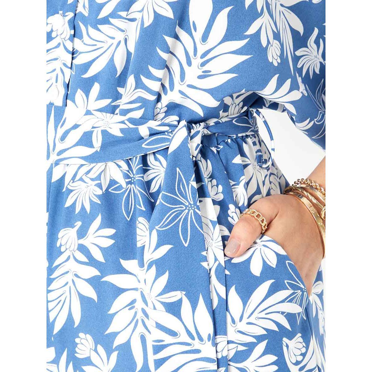 Styli Leaf AOP Wide Leg Wrap Jumpsuit with Waist Tie Up-women-clothing-jumpsuits-image-3