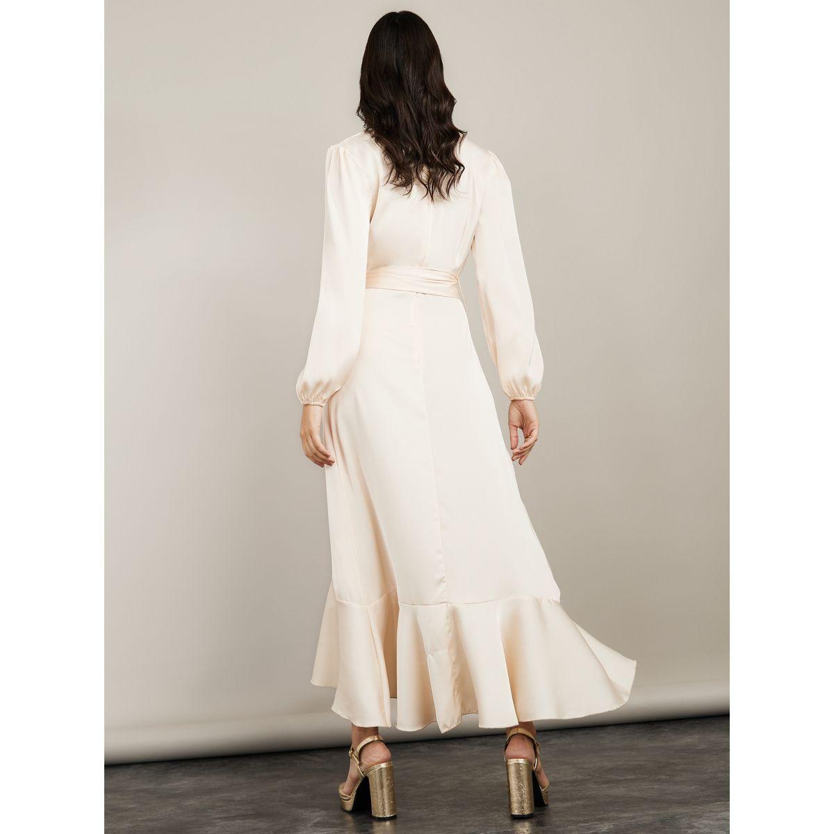 فستان طويل بنمط لف من ستايلي-women-clothing-dresses-image-4