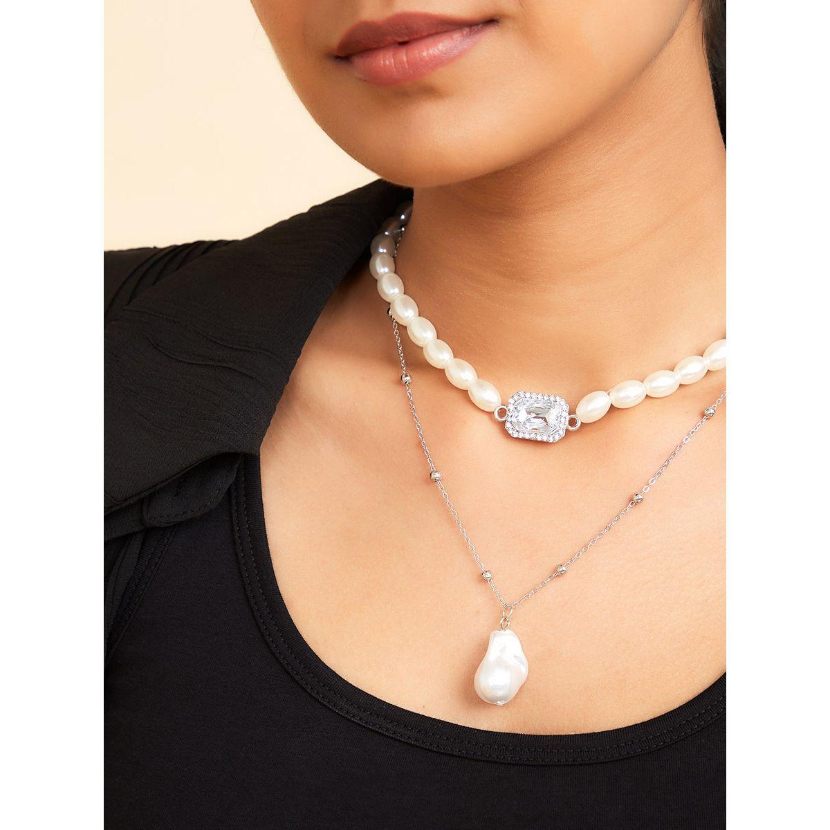 مجموعة من 2 عقد كاجوال من ستايلي-women-watchesandjewellery-jewellery-necklacesandpendants-image-1