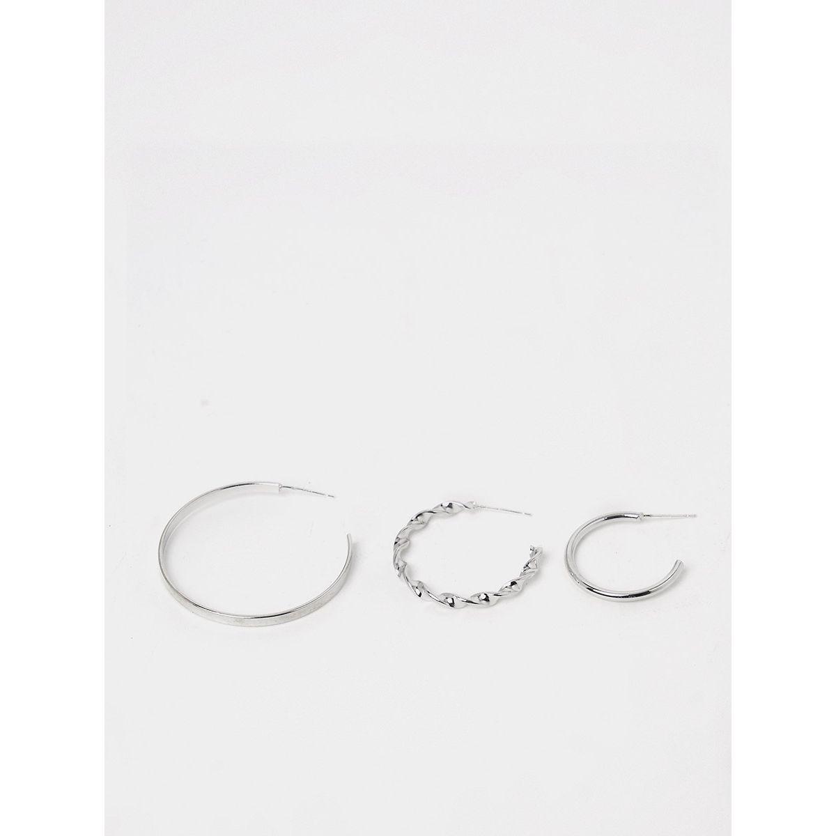 مجموعة من 3 اقراط عصرية من ستايلي-women-watchesandjewellery-jewellery-earrings-image-3