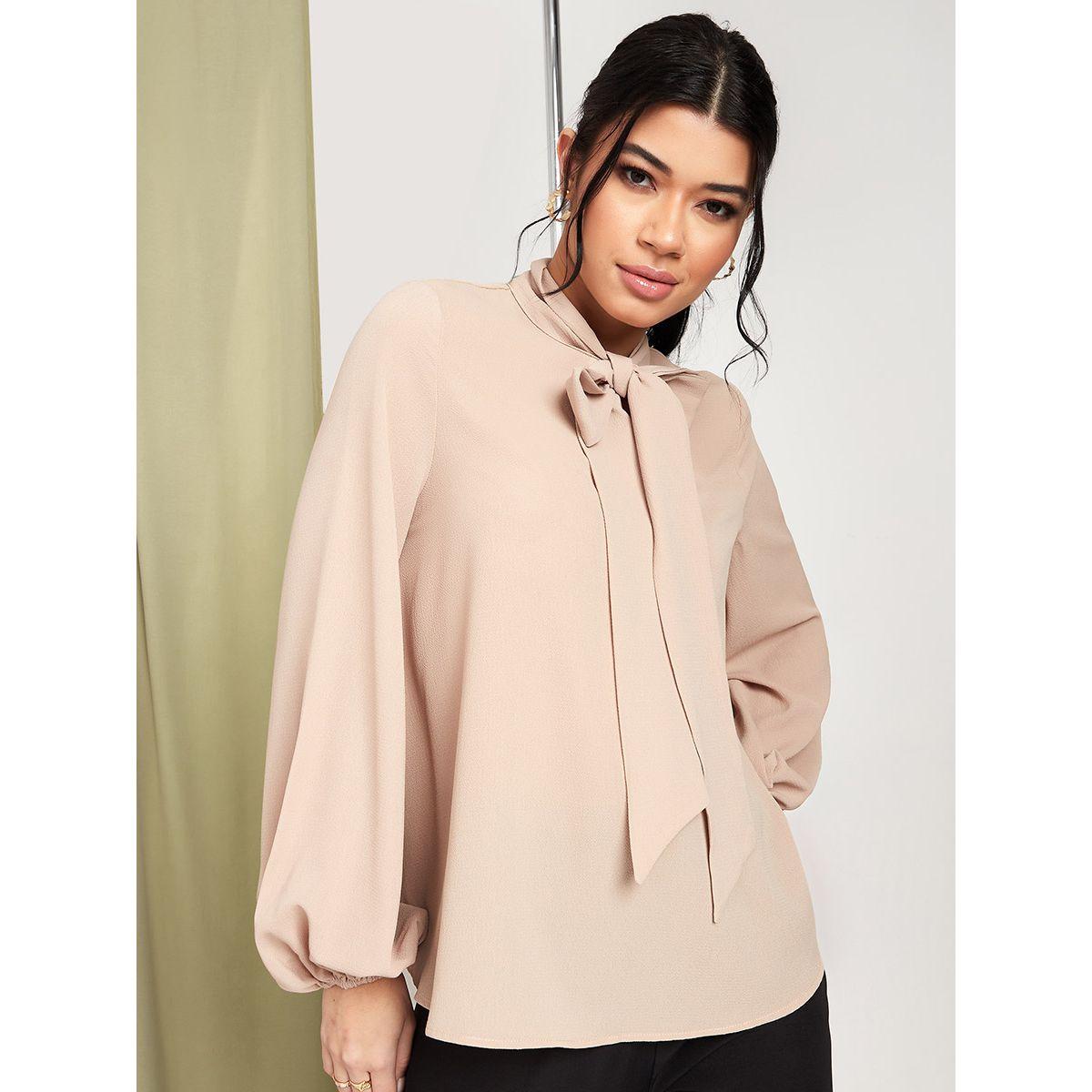 تونيك باكمام طويلة من ستايلي-women-clothing-shirtsandblouses-blouses-image-2