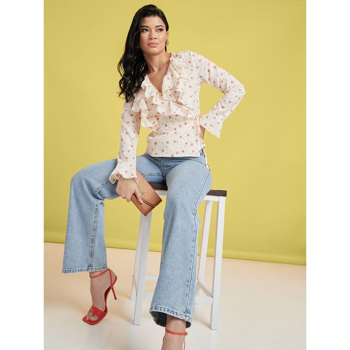بلوزة بنمط لف من ستايلي-women-clothing-shirtsandblouses-blouses-image-2