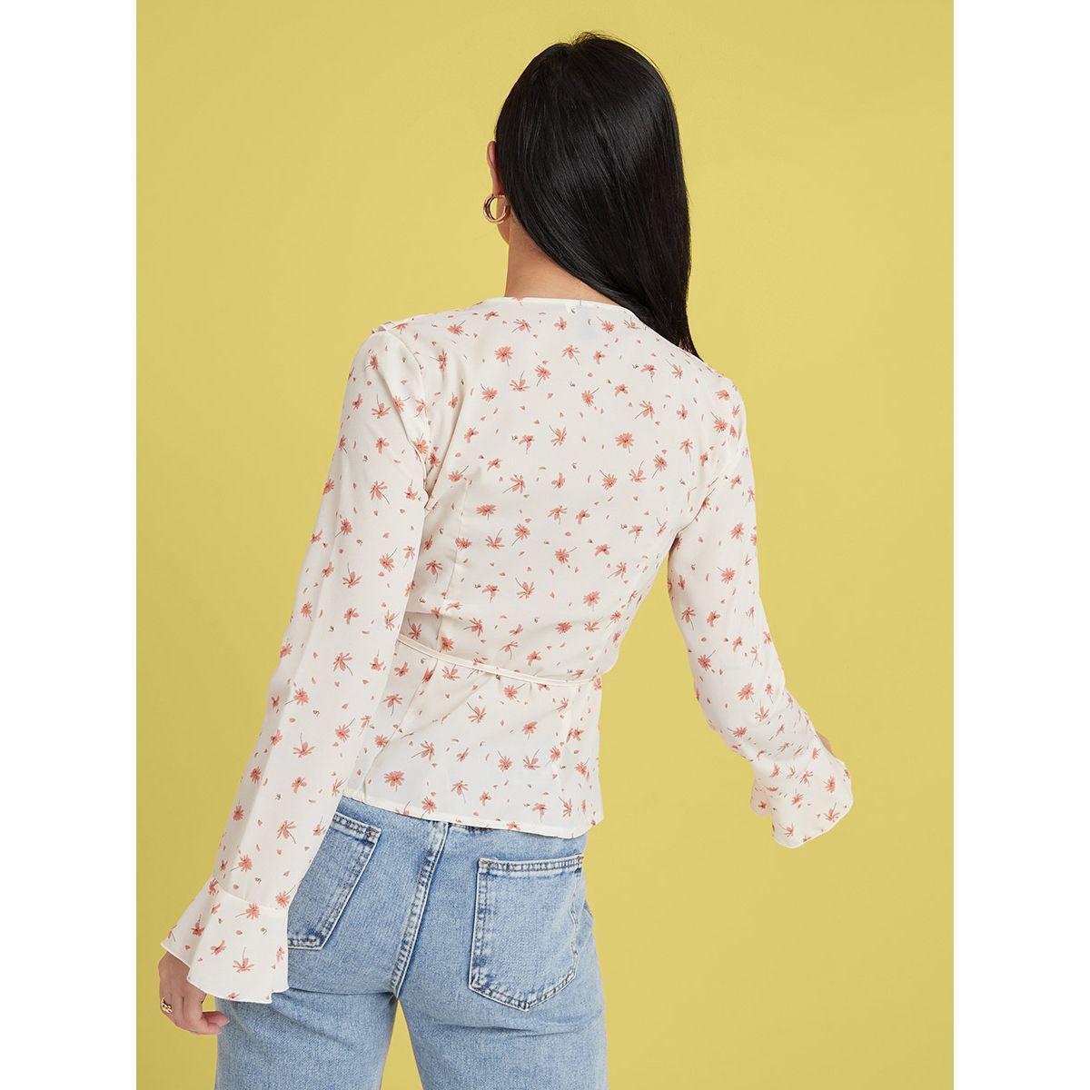 بلوزة بنمط لف من ستايلي-women-clothing-shirtsandblouses-blouses-image-4