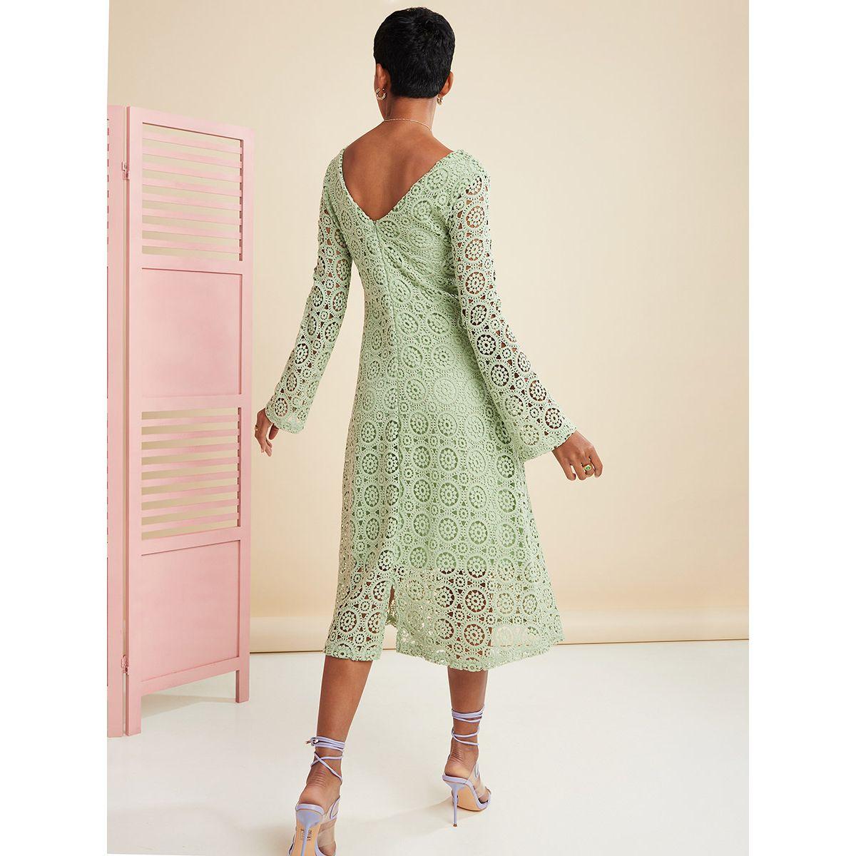 Styli Premium Crochet Midi Dress-women-clothing-dresses-image-5