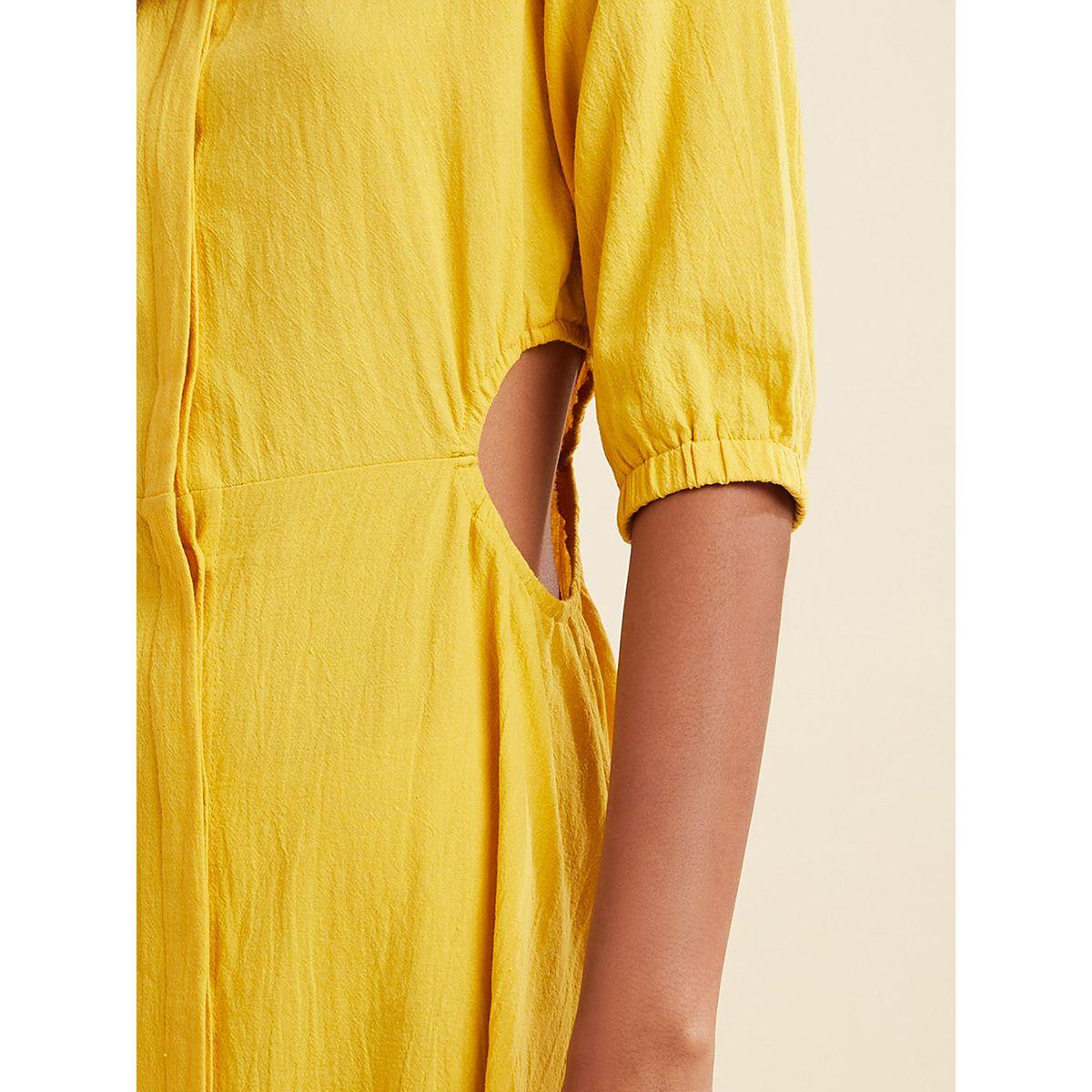 Styli Premium Cut Out Shirt Midi Dress-women-clothing-dresses-image-3