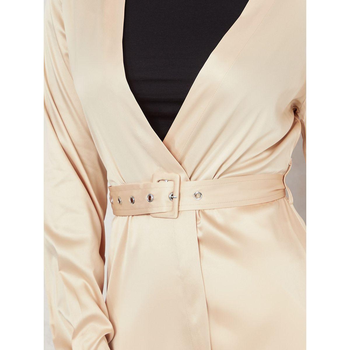 Styli Waist Belt Satin Maxi Kimono-women-clothing-shirtsandblouses-shirts-image-4