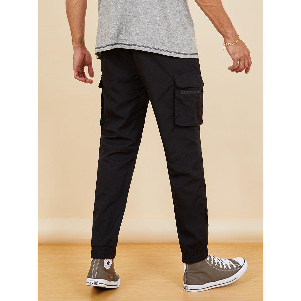 Styli Multi Pocket Cargo Utility Pants with Cuffed Hem-men-clothing-bottoms-trousersandchinos-trousers-image-4