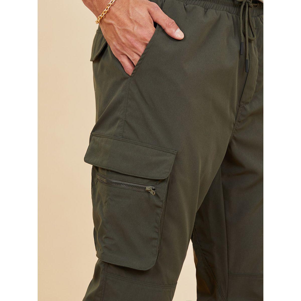 Styli Multi Pocket Cargo Utility Pants with Cuffed Hem-men-clothing-bottoms-trousersandchinos-trousers-image-3