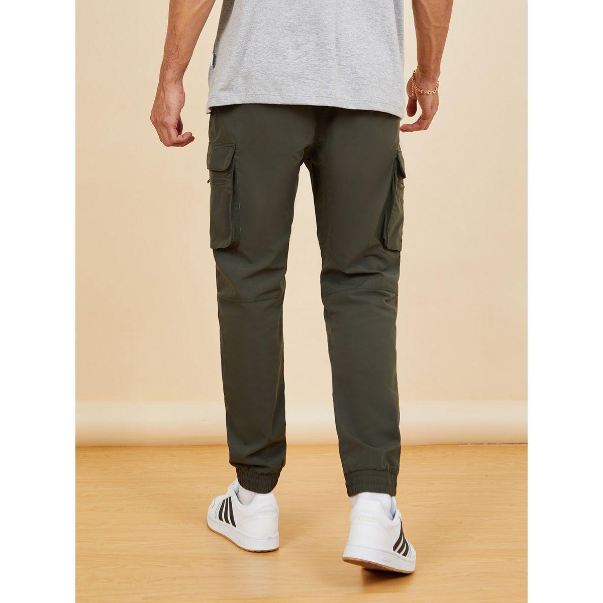 Styli Multi Pocket Cargo Utility Pants with Cuffed Hem-men-clothing-bottoms-trousersandchinos-trousers-image-4