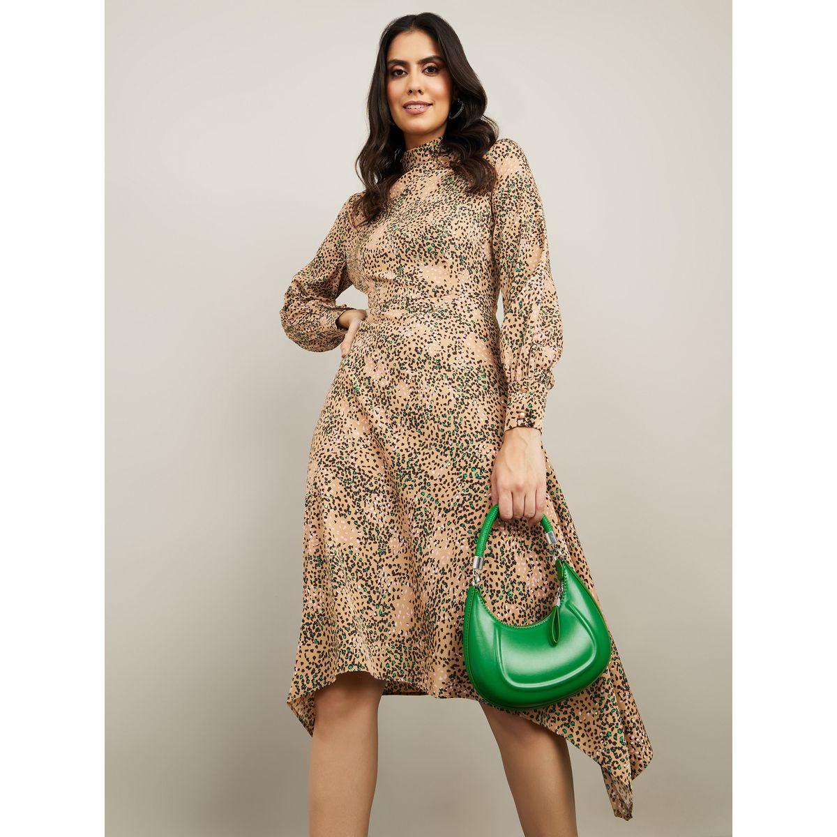 فستان ميدي بحواف غير متماثلة من ريد تايب-women-clothing-dresses-image-1
