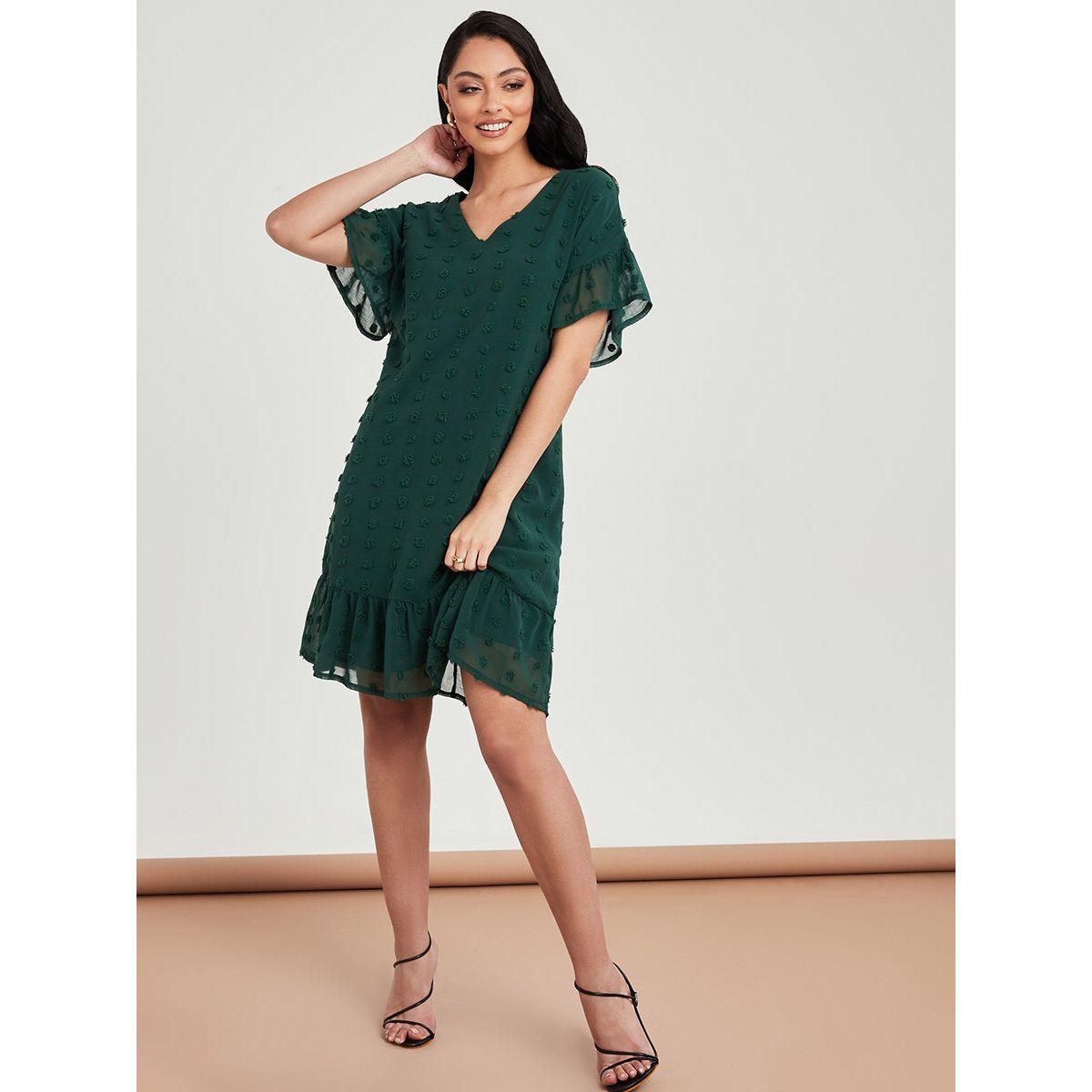 فستان باكمام قصيرة من ريد تايب-women-clothing-dresses-image-1
