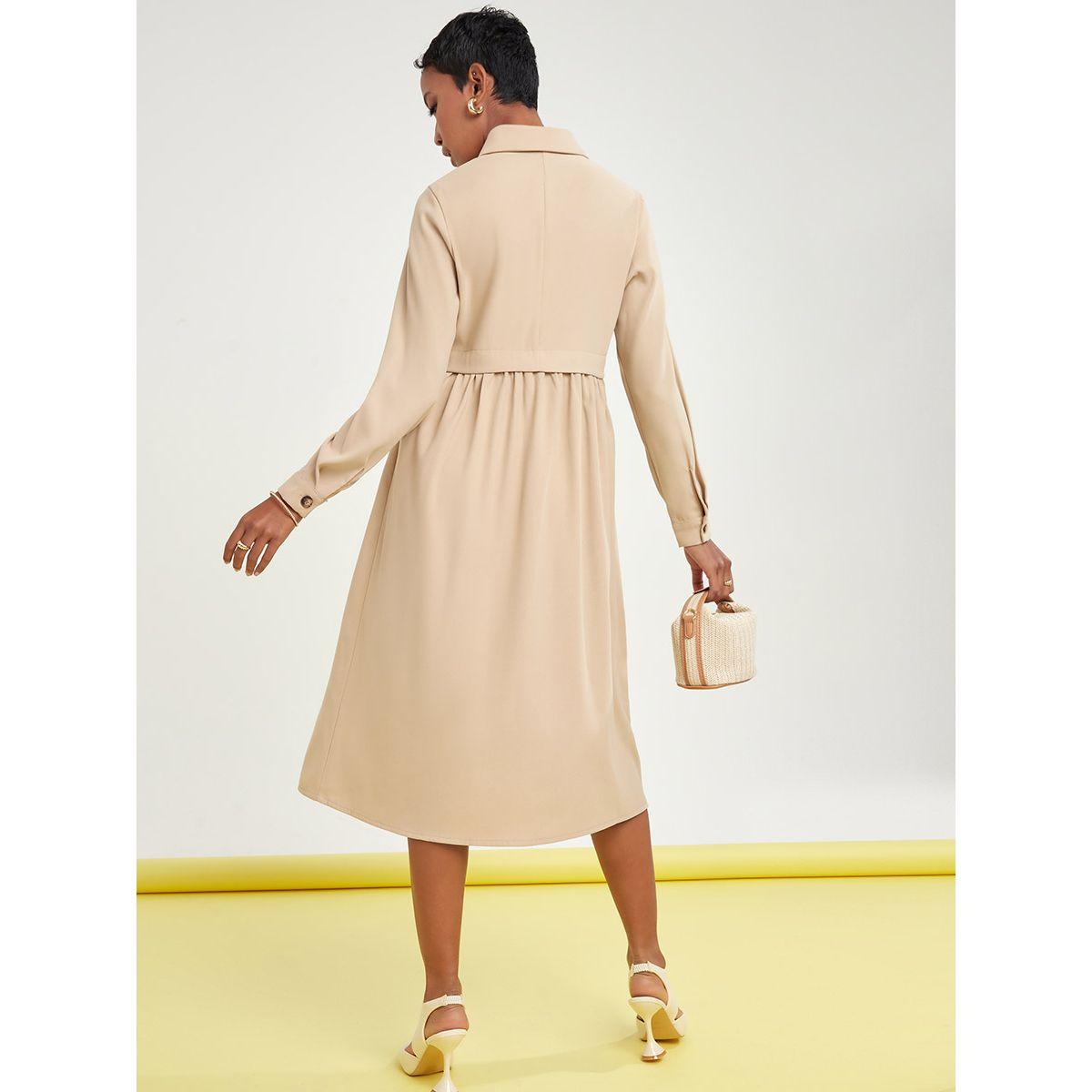 فستان ميدي باكمام طويلة-women-clothing-dresses-image-4