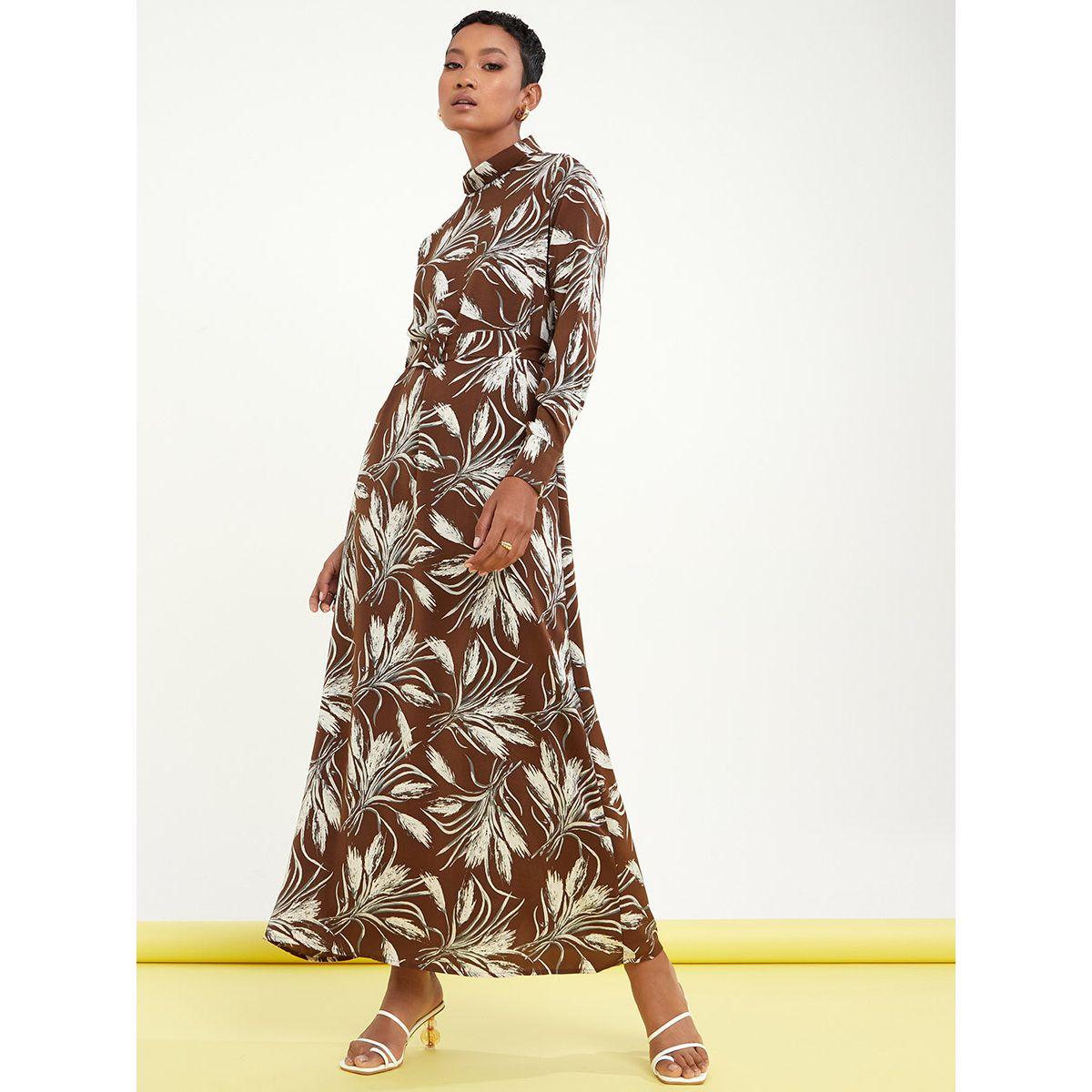 فستان طويل باكمام طويلة-women-clothing-dresses-image-1