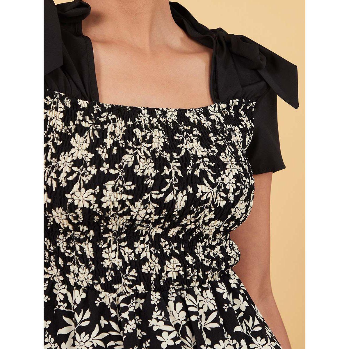 فستان ميدي باكمام قصيرة-women-clothing-dresses-image-3