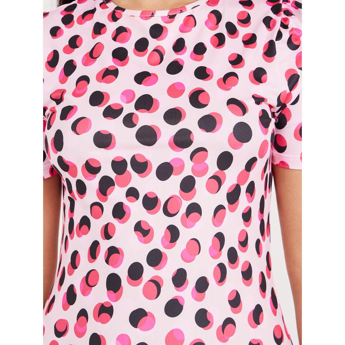 فستان طويل مطبع بنقاط بولكا-women-clothing-dresses-image-3