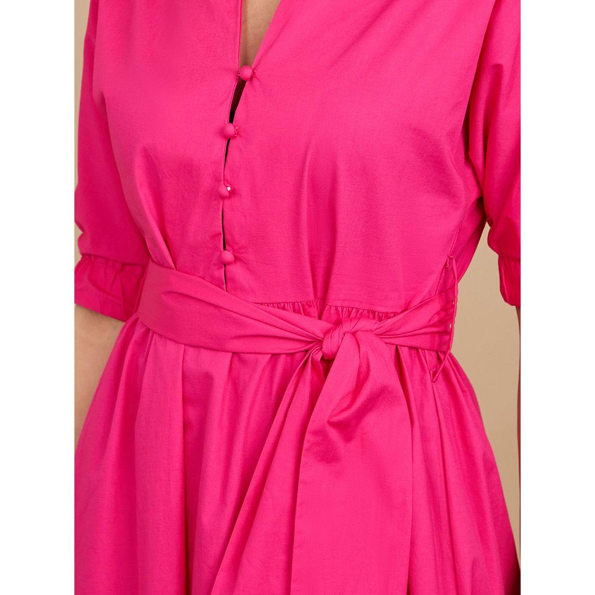 فستان طويل برباط خصر من ستايلي-women-clothing-dresses-image-3