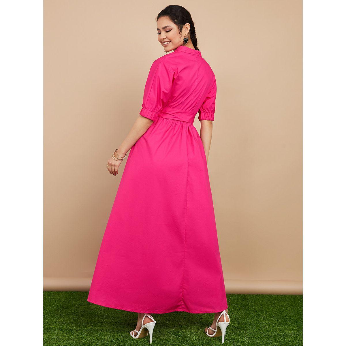 فستان طويل برباط خصر من ستايلي-women-clothing-dresses-image-4