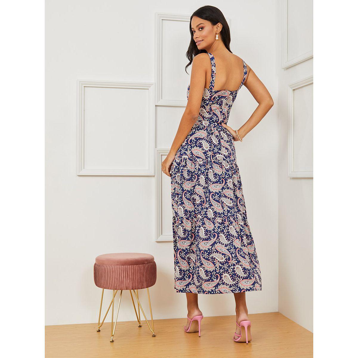 طقم من ( بلوزة قصيرة + تنورة طويلة ) من ستايلي-women-clothing-coordsets-image-5