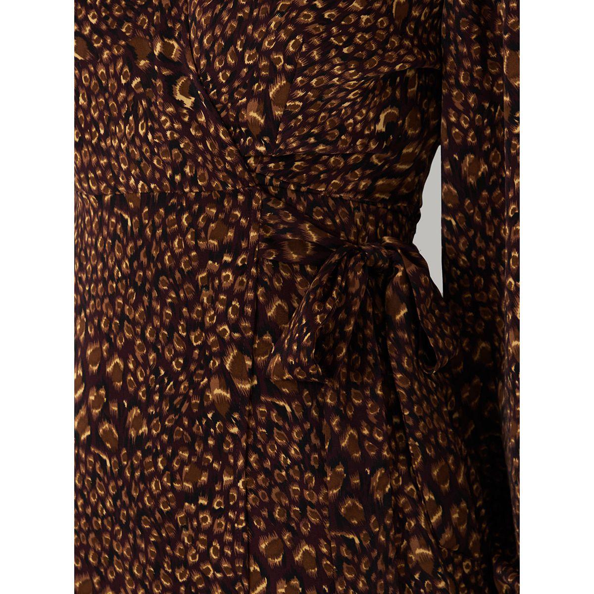 Styli Long Sleeves Animal Print Wrap Maxi Dress-women-clothing-dresses-image-3