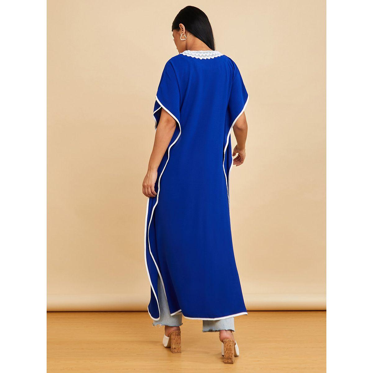 Styli Kimono Sleeves Lace Insert Kaftan Maxi Dress-women-clothing-dresses-image-4