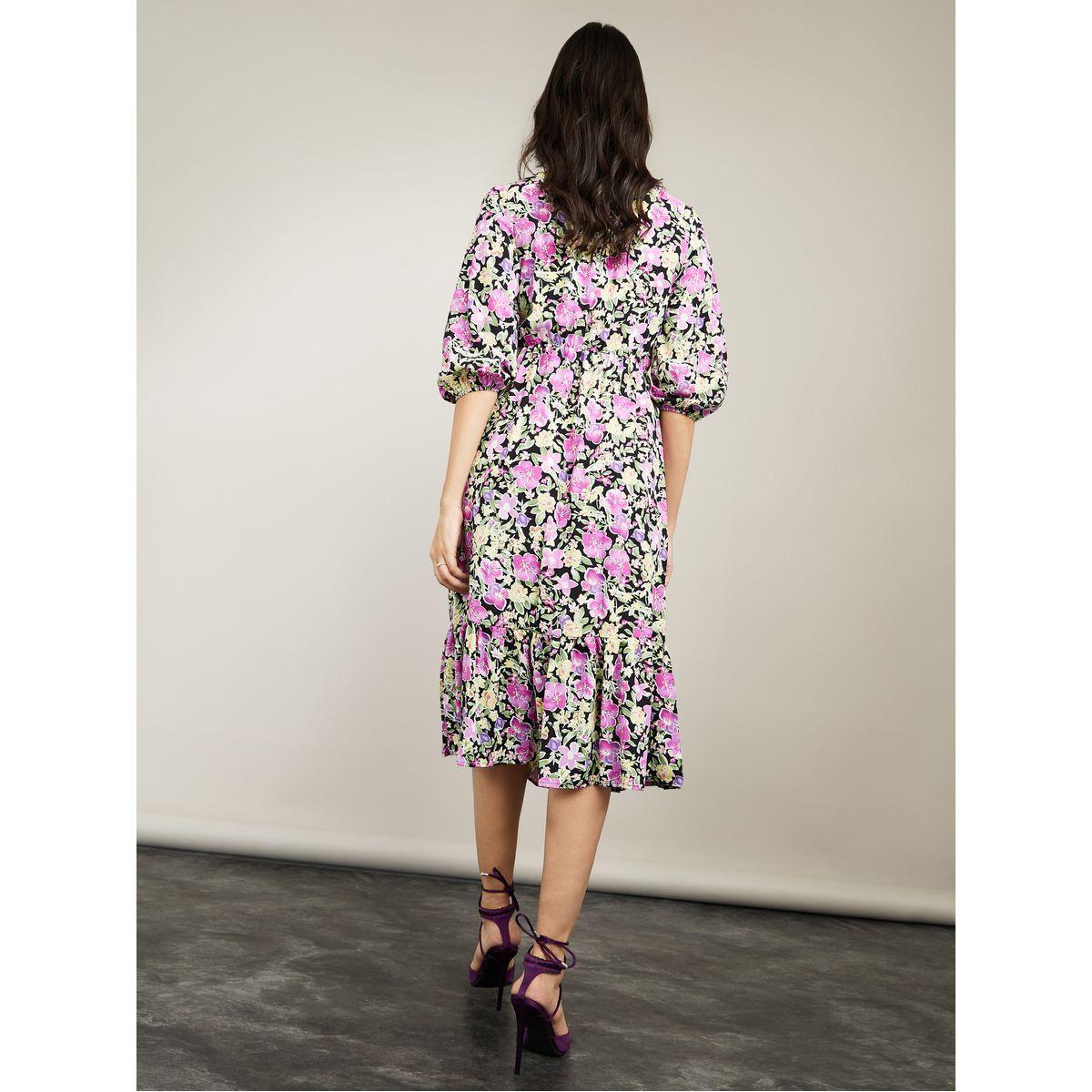 فستان ميدي مطبع بزهور من ستايلي-women-clothing-dresses-image-4