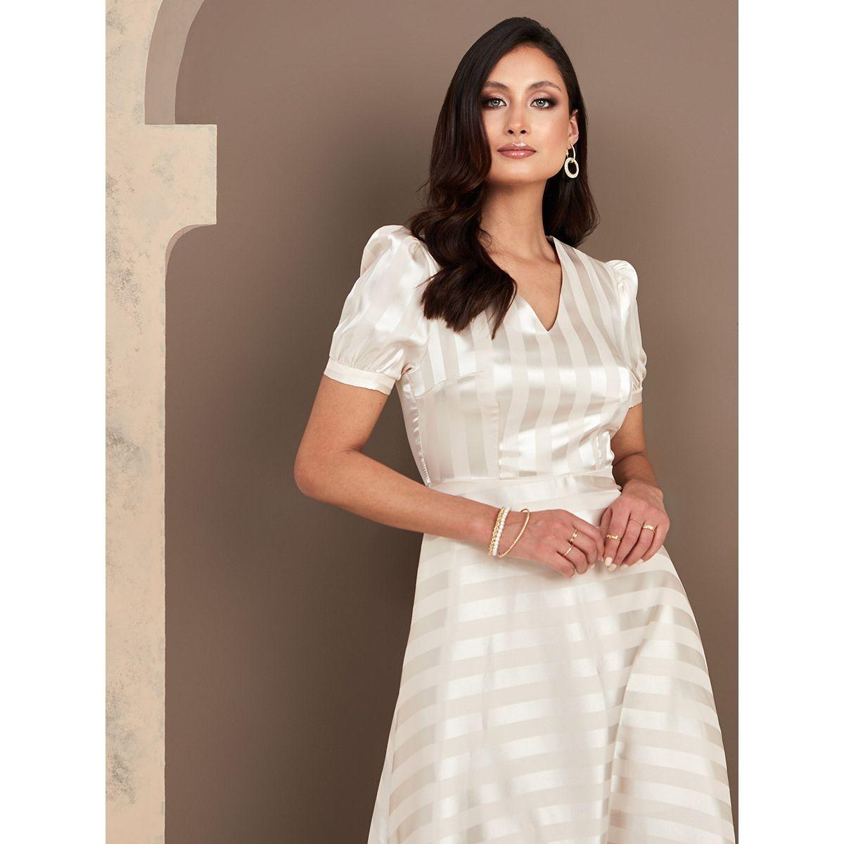 فستان طويل باكمام قصيرة من ريد تايب-women-clothing-dresses-image-2