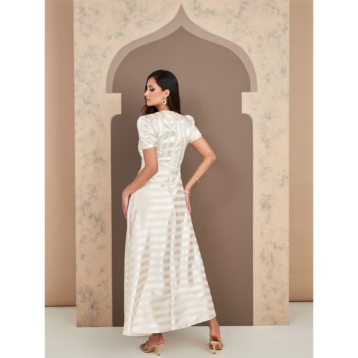 فستان طويل باكمام قصيرة من ريد تايب-women-clothing-dresses-image-4