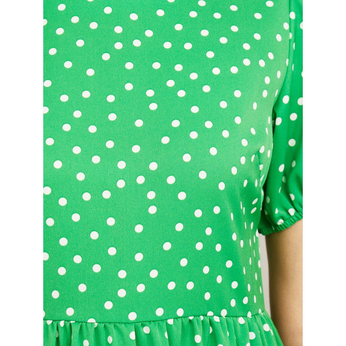 فستان طويل مطبع بنقاط بولكا من ريد تايب-women-clothing-dresses-image-3