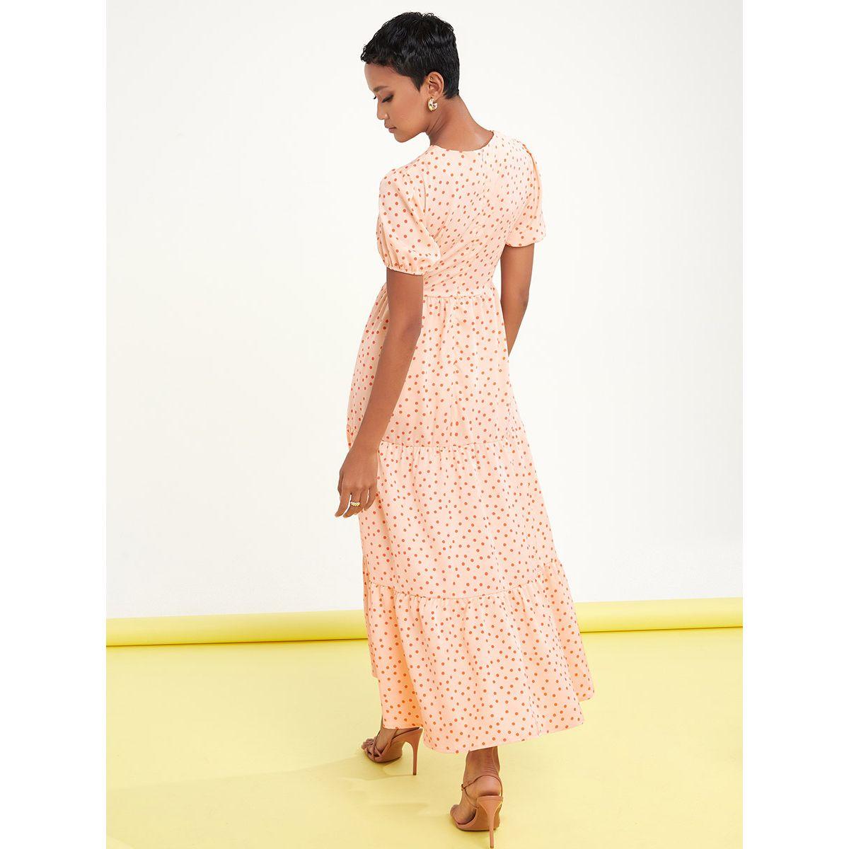 فستان طويل باكمام قصيرة واساور من ريد تايب-women-clothing-dresses-image-4