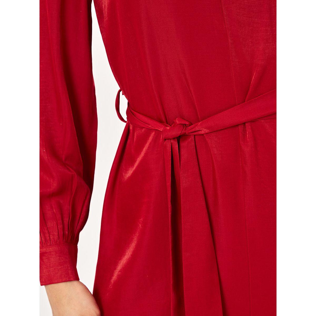 فستان ميدي باكمام طويلة من ستايلي-women-clothing-dresses-image-3