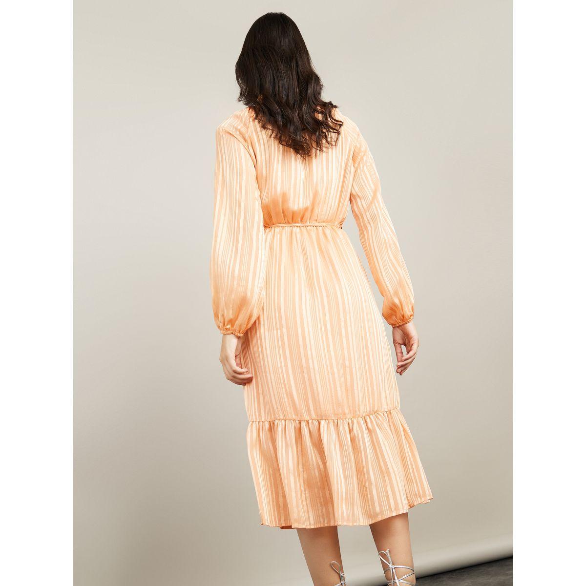 فستان ميدي باكمام طويلة من ستايلي-women-clothing-dresses-image-4