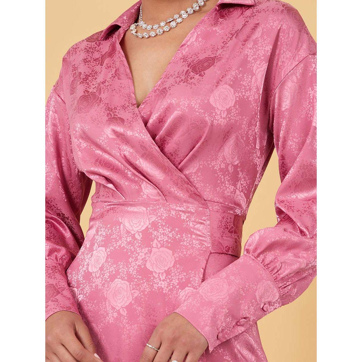فستان ميدي بنمط لف من ستايلي-women-clothing-dresses-image-3