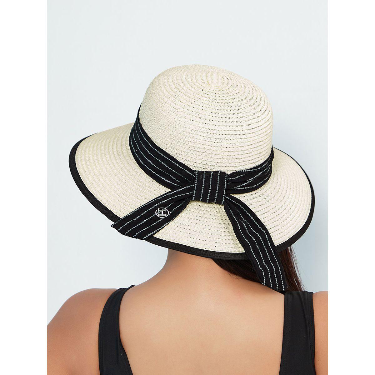 قبعة قش مزينة برباط من ستايلي-women-clothingaccessories-capsandhats-image-3