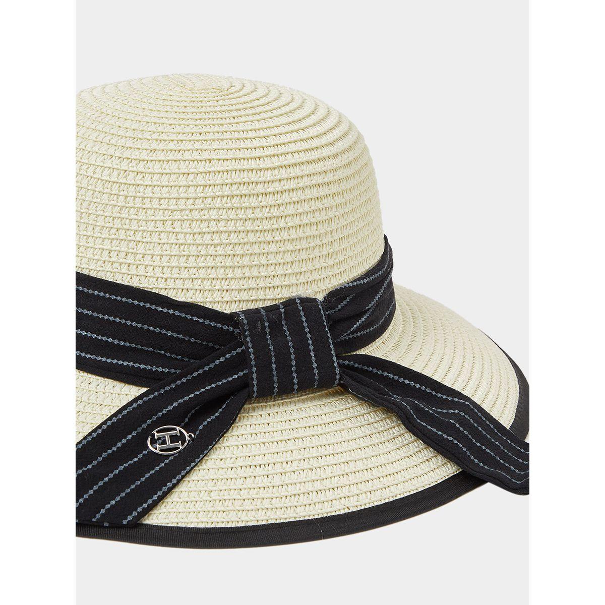 قبعة قش مزينة برباط من ستايلي-women-clothingaccessories-capsandhats-image-5