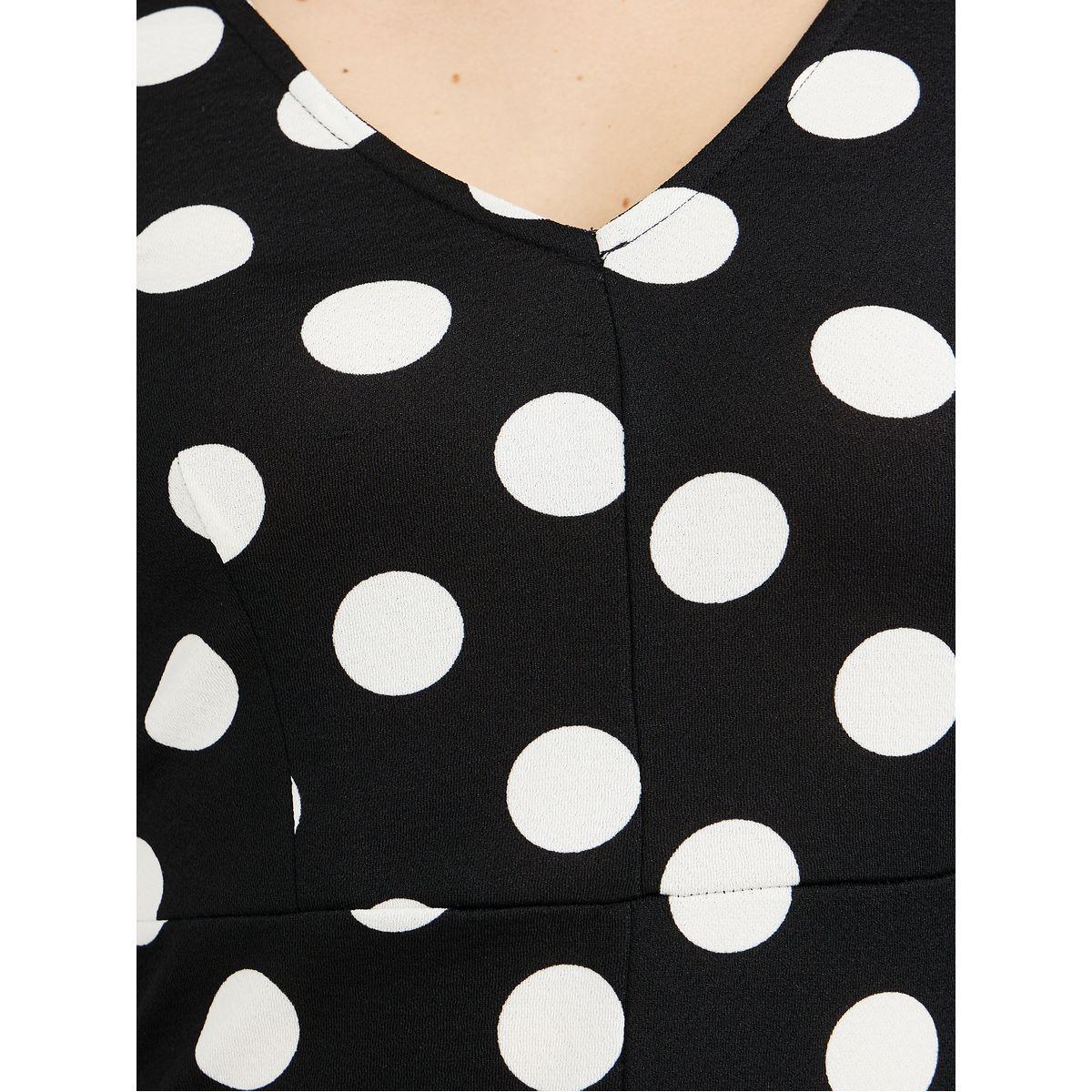 فستان مطبع بنقاط بولكا من ستايلي-women-clothing-dresses-image-3