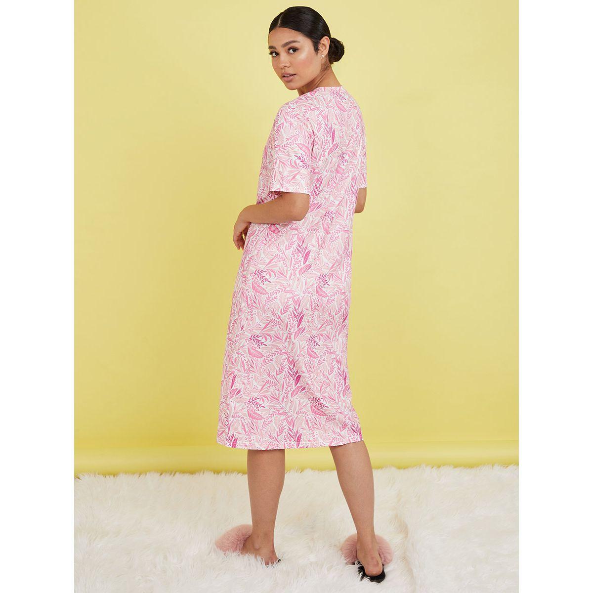 فستان نوم باكمام قصيرة-women-clothing-nightwear-nighties-image-4