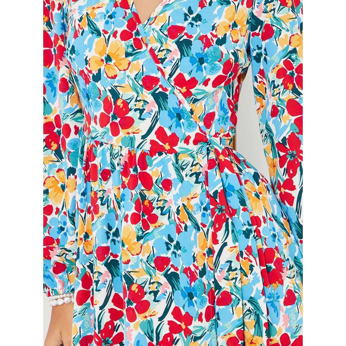 فستان طويل بنمط لف من ستايلي-women-clothing-dresses-image-3
