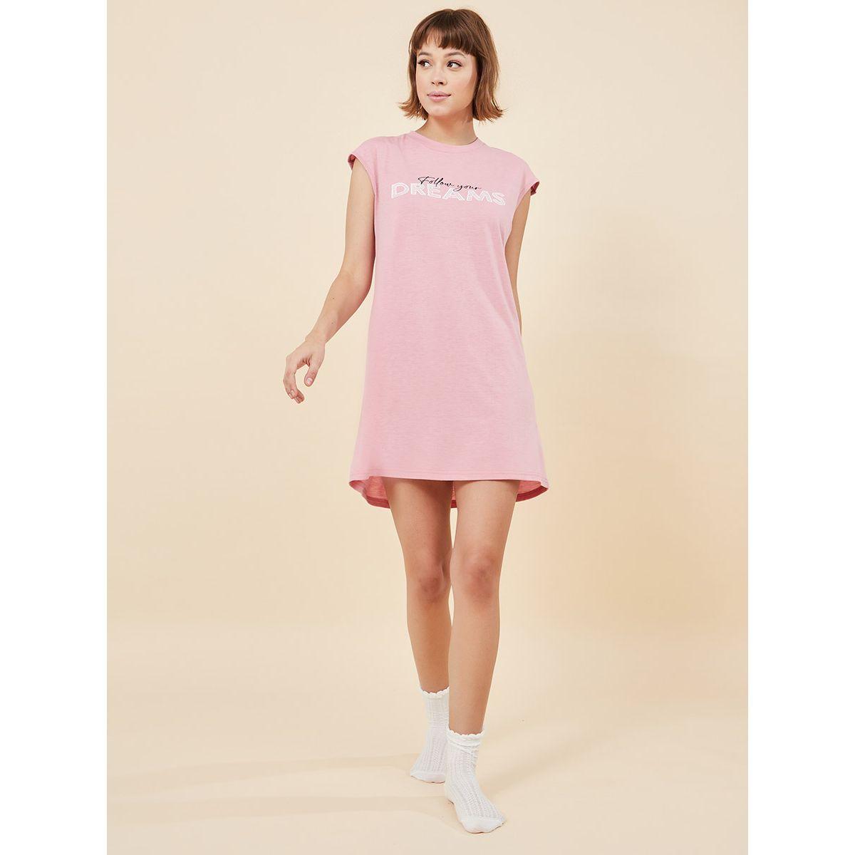 مجموعة من 2 فستان نوم مطبع من ستايلي-women-clothing-nightwear-nighties-image-2