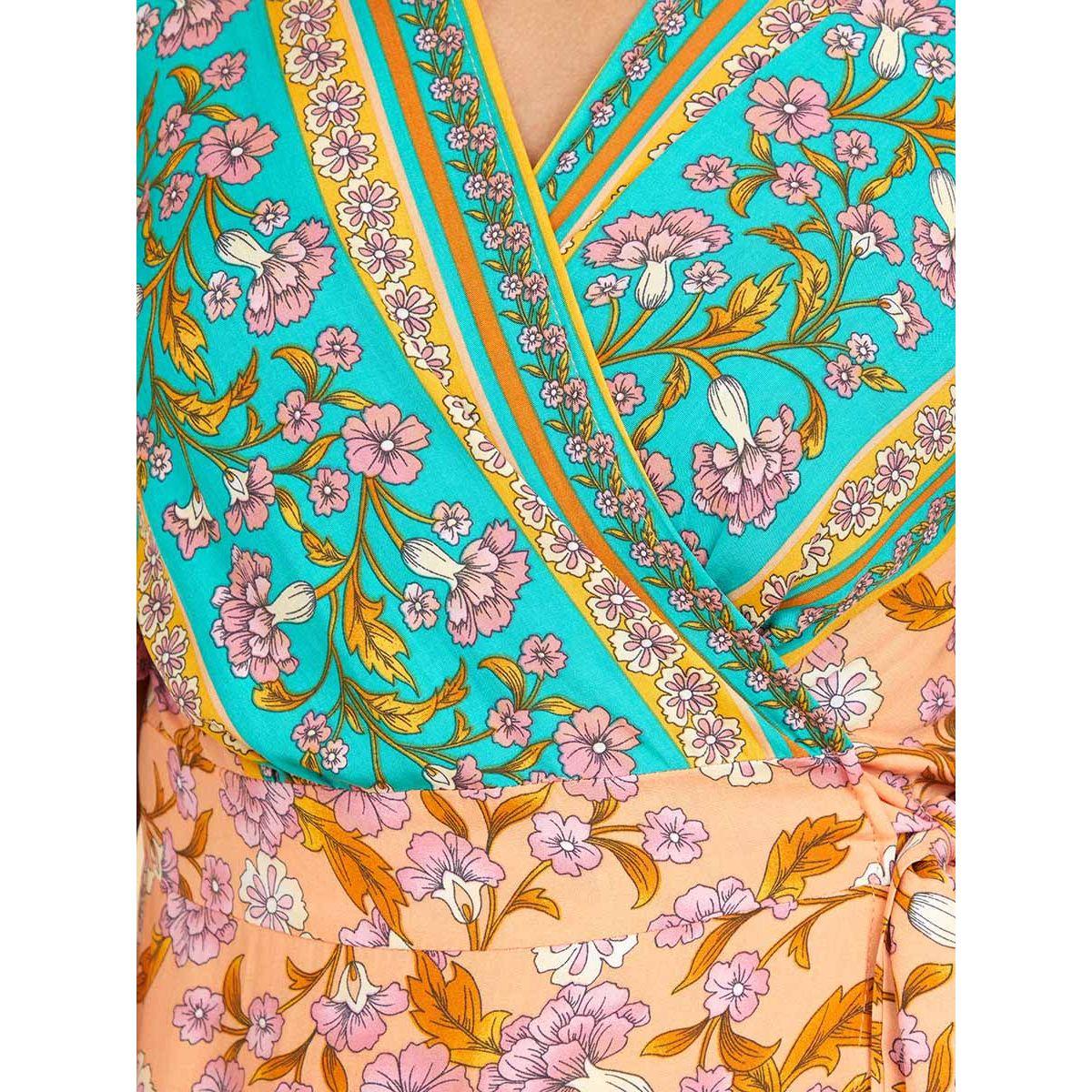فستان ميدي باكمام قصيرة من ستايلي-women-clothing-dresses-image-4